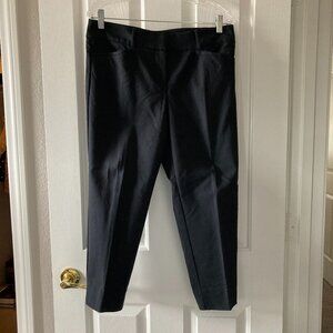 Loft Marisa The Riviera Dress Pants Trousers, Black, Size 10P, New without Tags